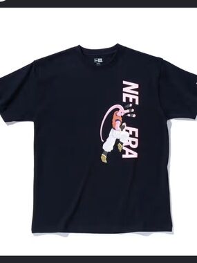 New Era x Dragon Ball Z collaboration t-shirt featuring Majin Buu Collab XL